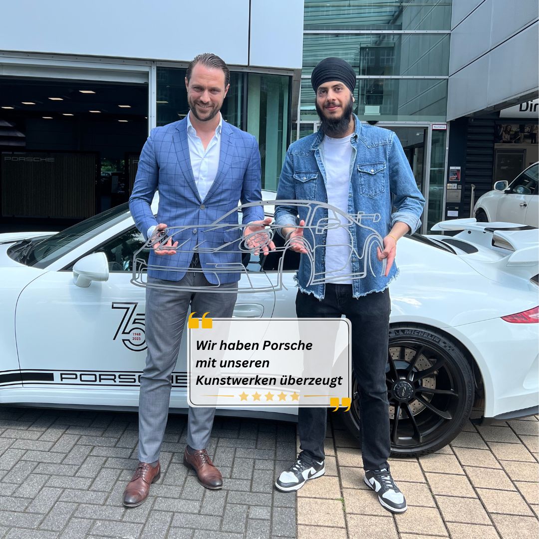 Sonderanfertigung - Dein Auto als Silhouette