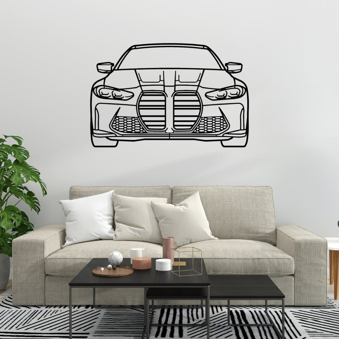 Sonderanfertigung - Dein Auto als Silhouette