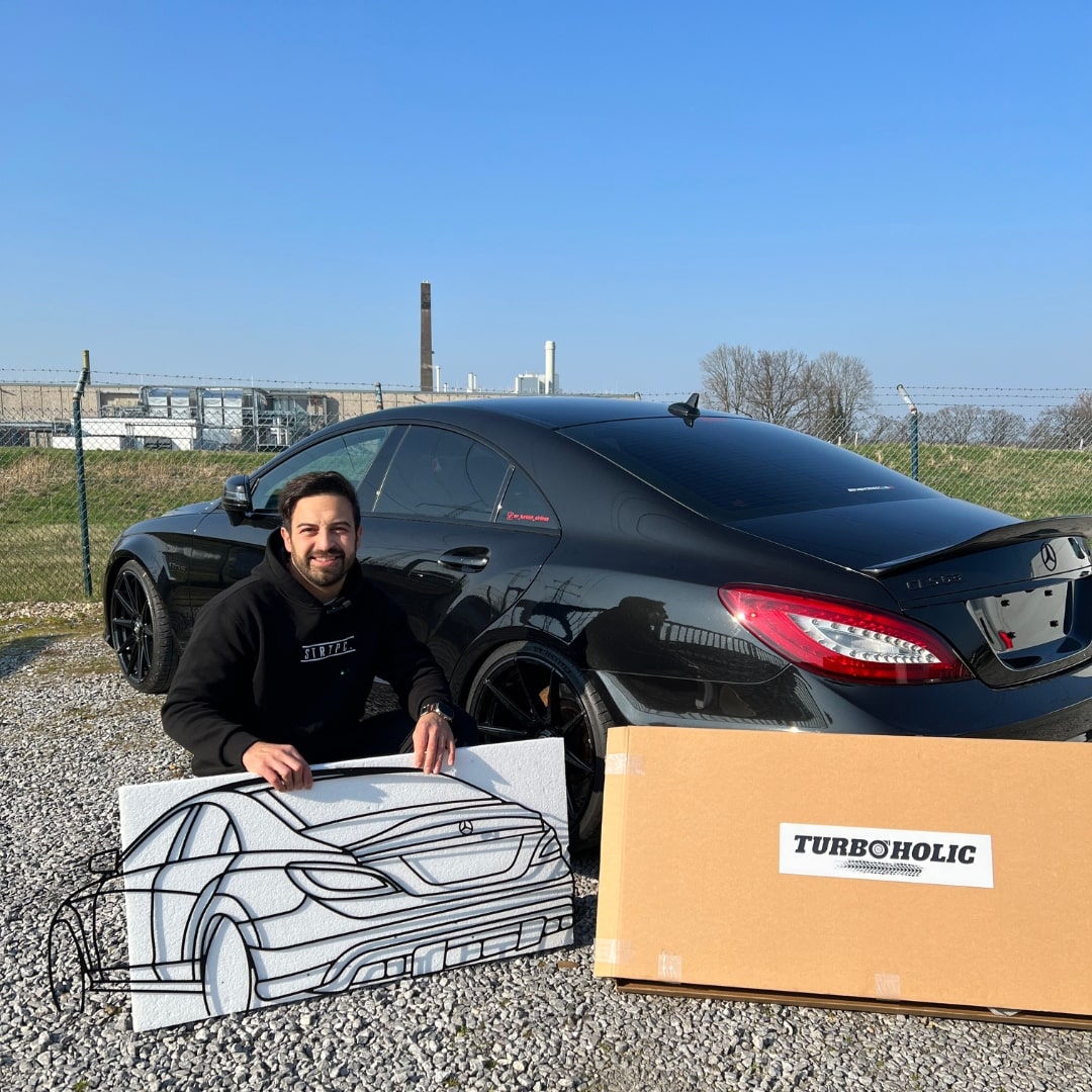 Sonderanfertigung - Dein Auto als Silhouette