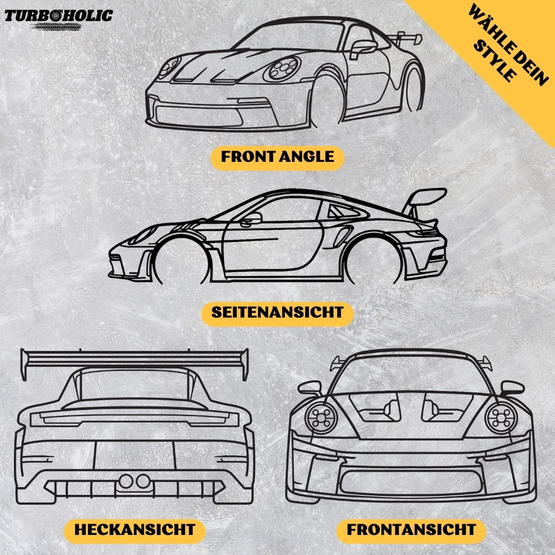 Sonderanfertigung - Dein Auto als Silhouette